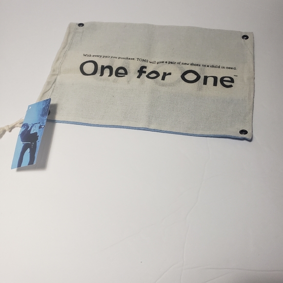 NEW! TOMS Drawstring Dust Bag - Picture 2 of 3